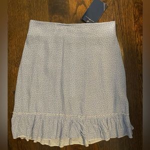 Brandy Melville floral mini skirt